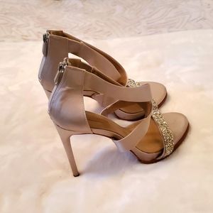 BCBG MAXAZARIA CRYSTAL HEELS